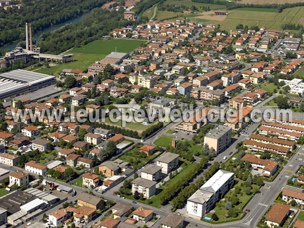 Photo aérienne de Palazzolo sull'Oglio