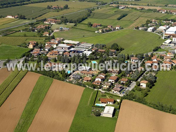 Photo aérienne de Palazzolo sull'Oglio