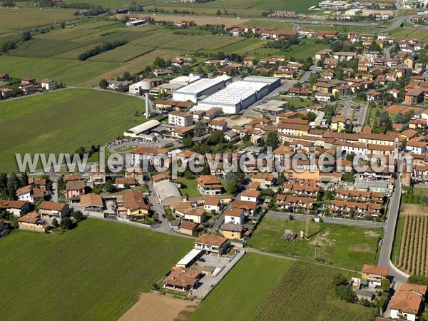 Photo aérienne de Palazzolo sull'Oglio