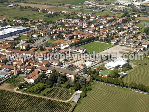 Photo aérienne de Palazzolo sull'Oglio