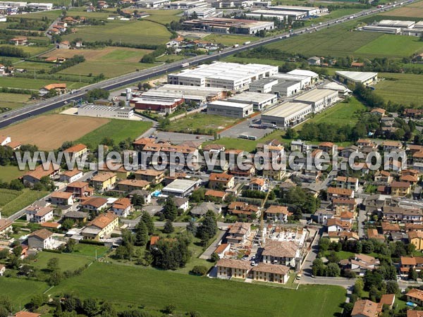 Photo aérienne de Palazzolo sull'Oglio