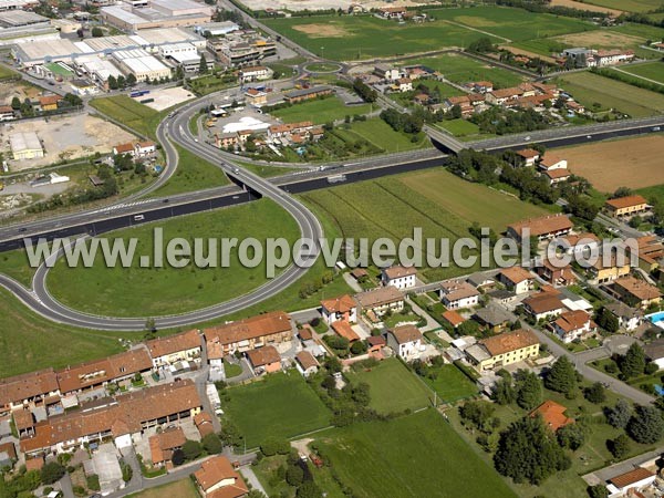 Photo aérienne de Palazzolo sull'Oglio