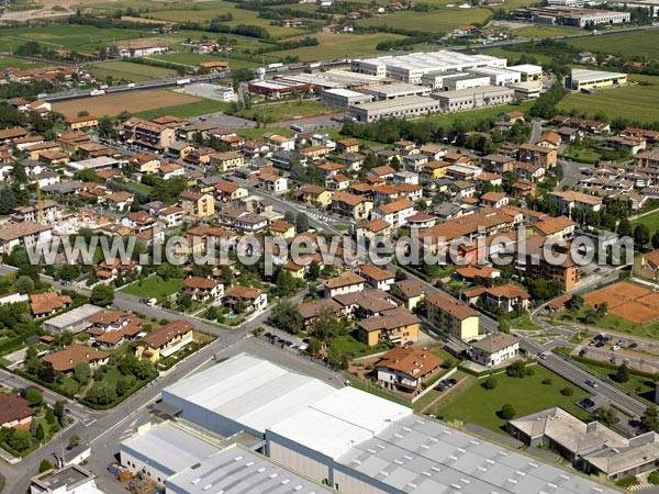 Photo aérienne de Palazzolo sull'Oglio