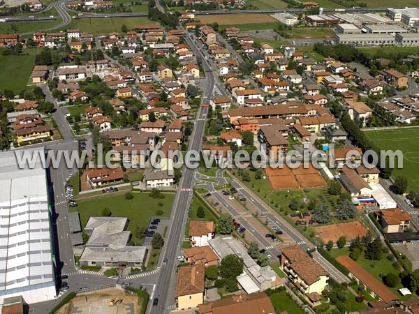 Photo aérienne de Palazzolo sull'Oglio