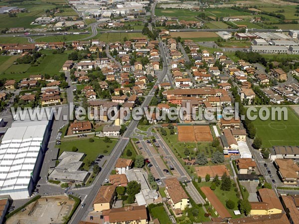 Photo aérienne de Palazzolo sull'Oglio