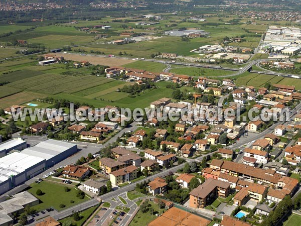 Photo aérienne de Palazzolo sull'Oglio