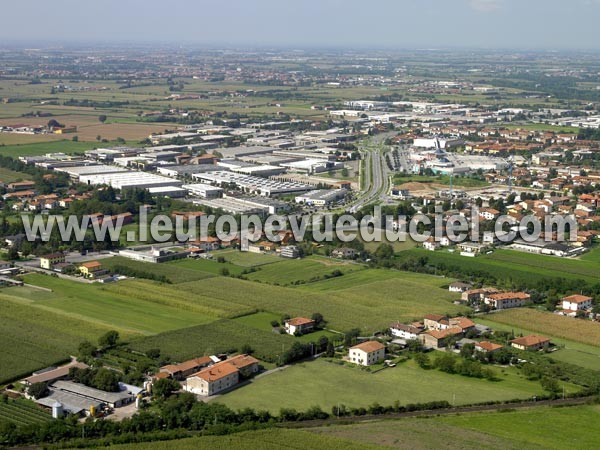 Photo aérienne de Palazzolo sull'Oglio