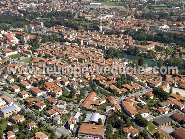 Photo aérienne de Palazzolo sull'Oglio