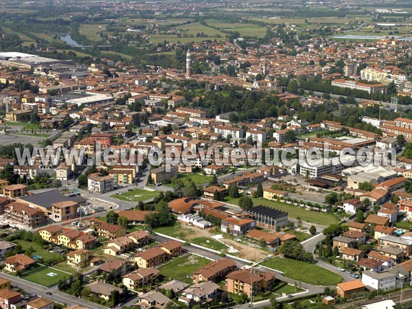 Photo aérienne de Palazzolo sull'Oglio