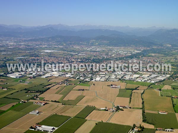 Photo aérienne de Palazzolo sull'Oglio