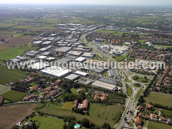 Photo aérienne de Palazzolo sull'Oglio