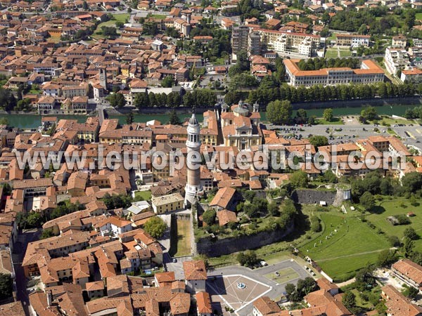 Photo aérienne de Palazzolo sull'Oglio