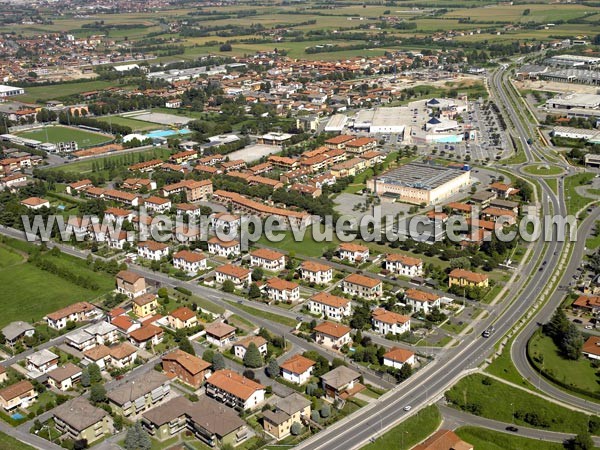 Photo aérienne de Palazzolo sull'Oglio