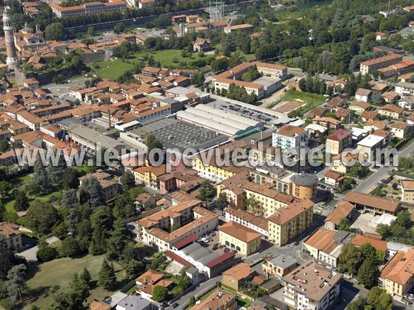 Photo aérienne de Palazzolo sull'Oglio