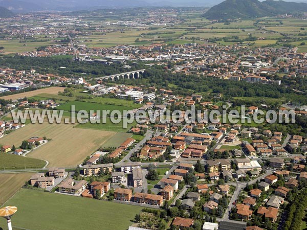 Photo aérienne de Palazzolo sull'Oglio