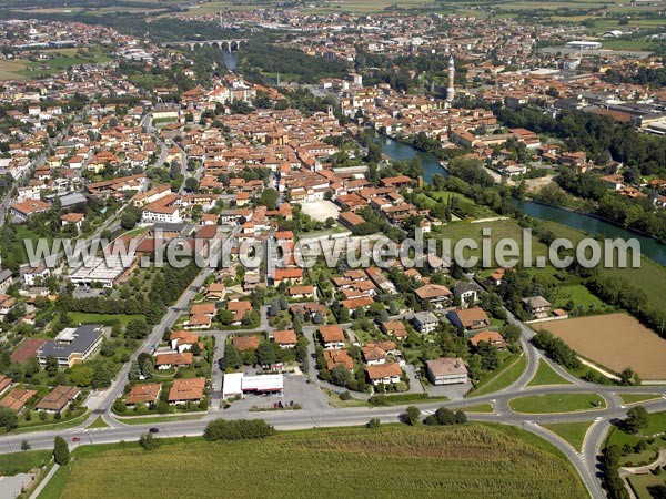 Photo aérienne de Palazzolo sull'Oglio