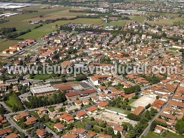 Photo aérienne de Palazzolo sull'Oglio