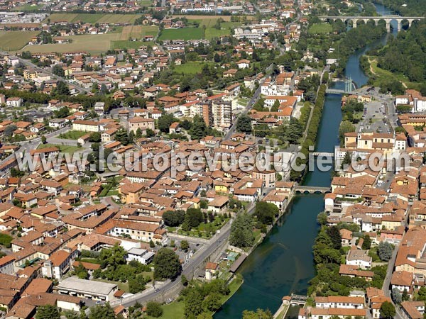 Photo aérienne de Palazzolo sull'Oglio