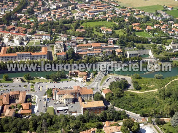 Photo aérienne de Palazzolo sull'Oglio