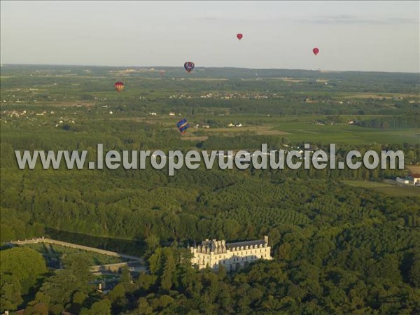 Photo aérienne de Chenonceaux