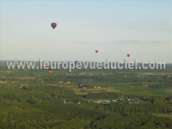 Photo aérienne de Francueil