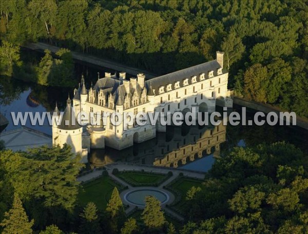 Photo aérienne de Chenonceaux