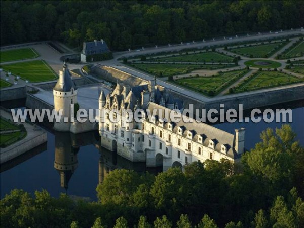 Photo aérienne de Chenonceaux