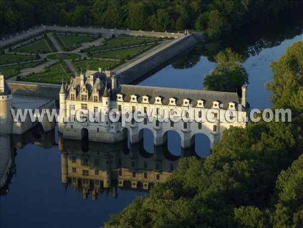 Photo aérienne de Chenonceaux