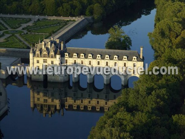 Photo aérienne de Chenonceaux