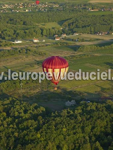 Photo aérienne de Francueil