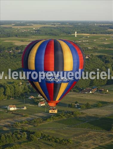 Photo aérienne de Francueil