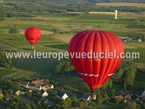 Photo aérienne de Francueil