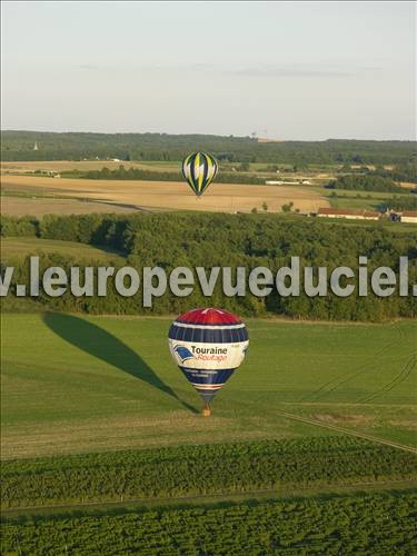 Photo aérienne de Francueil