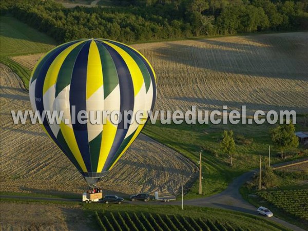 Photo aérienne de Francueil