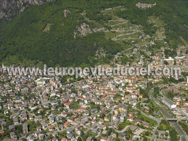 Photo aérienne de Chiavenna