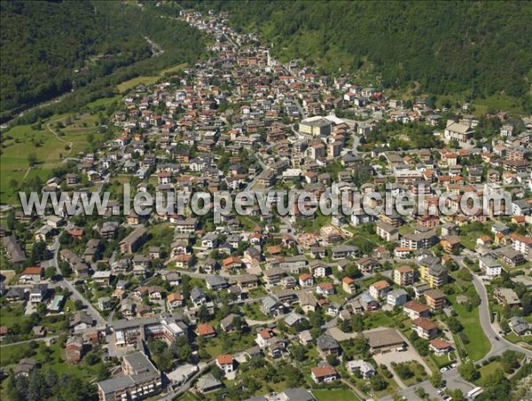 Photo aérienne de Chiavenna