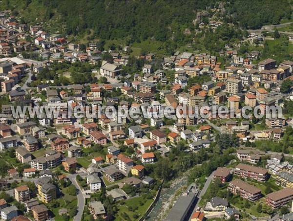 Photo aérienne de Chiavenna