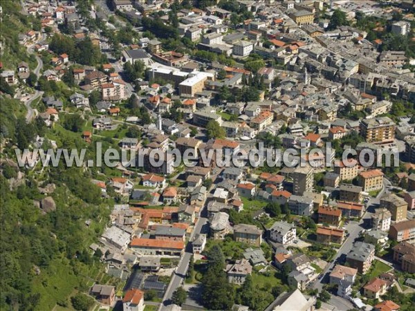 Photo aérienne de Chiavenna