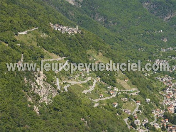 Photo aérienne de Chiavenna