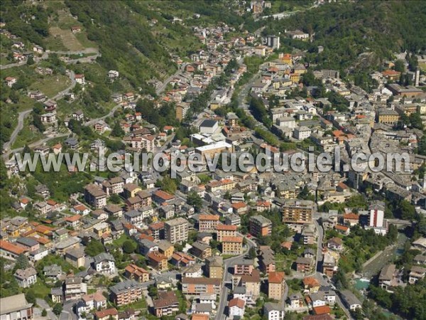 Photo aérienne de Chiavenna