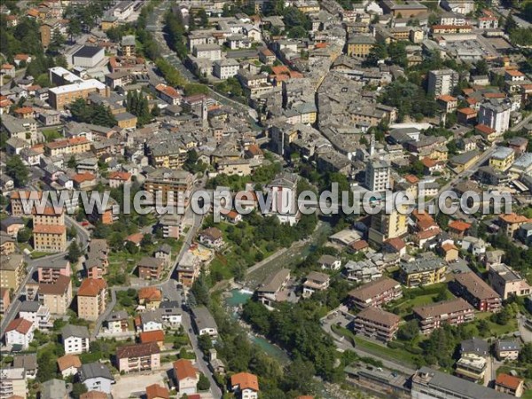 Photo aérienne de Chiavenna