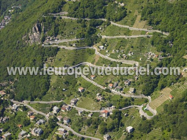 Photo aérienne de Chiavenna