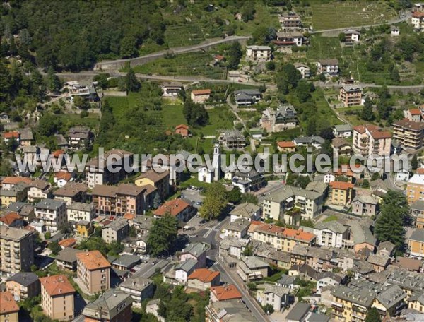 Photo aérienne de Chiavenna