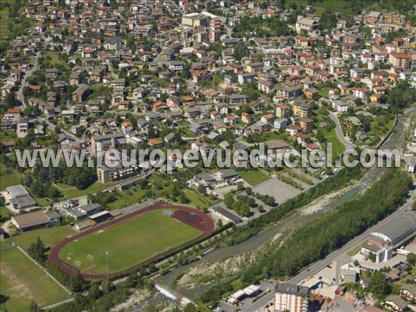 Photo aérienne de Chiavenna