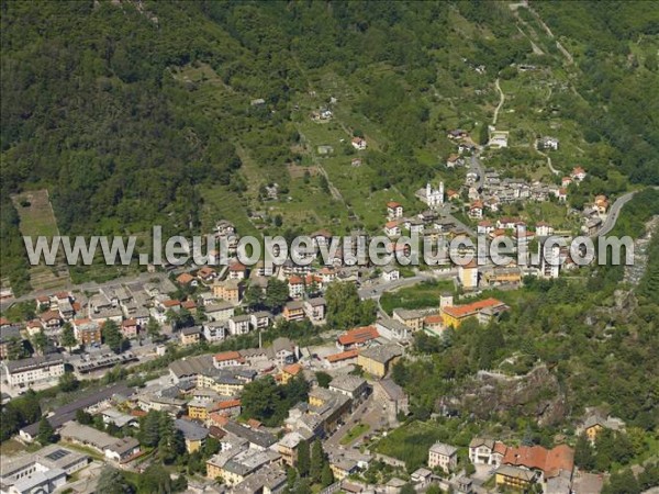 Photo aérienne de Chiavenna