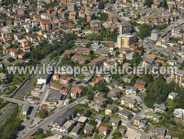 Photo aérienne de Chiavenna