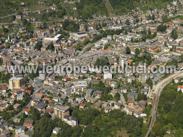 Photo aérienne de Chiavenna