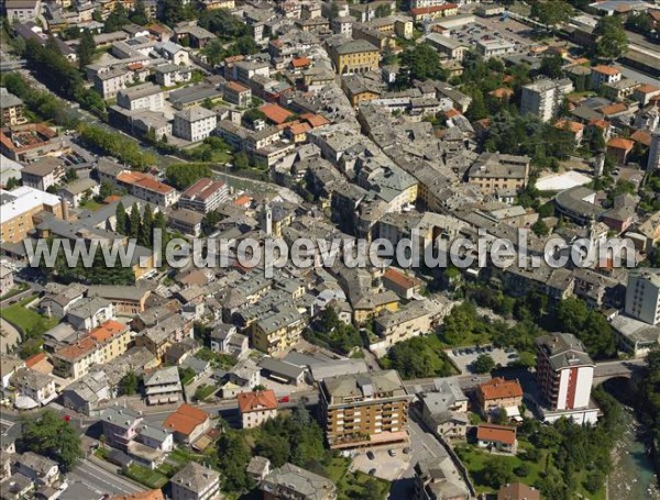 Photo aérienne de Chiavenna