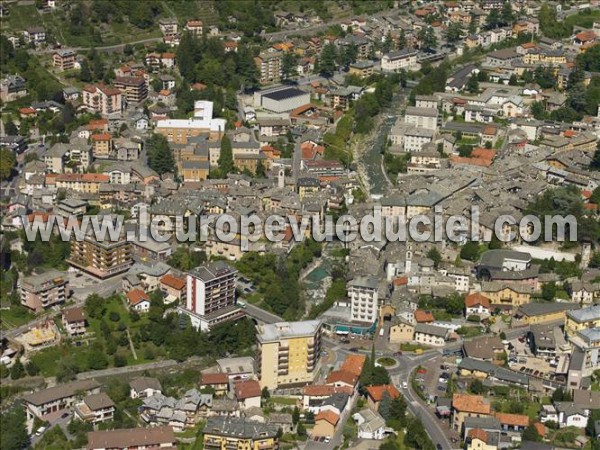 Photo aérienne de Chiavenna