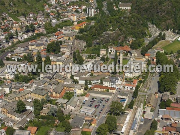 Photo aérienne de Chiavenna